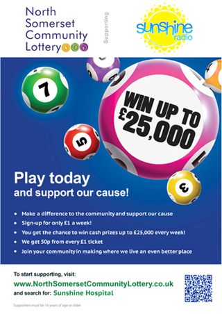 Support Sunshine Radio with the Community Lottery